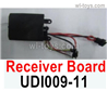 UDI Rapid UDI009 Receiver board,Circuit board Parts. UDI009-11.